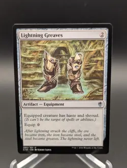 Lightning Greaves Commander: Outlaws of Thunder Junction Regular - Image 1