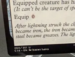 Lightning Greaves Commander: Outlaws of Thunder Junction Regular - Image 2