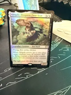 Abigale, Eloquent First-Year Lorwyn Eclipsed Foil - Image 1