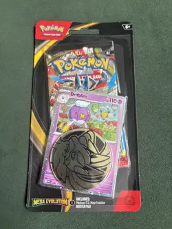 Pokemon TCG Mega Evolution Drifblim 006 Promo Blister Booster Pack *New/Sealed* - Image 1