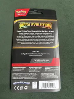 Pokemon TCG Mega Evolution Drifblim 006 Promo Blister Booster Pack *New/Sealed* - Image 2