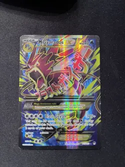 Pokemon M Gyarados EX 115/122 Breakpoint Full Art Holo Ultra Rare Card - Image 1