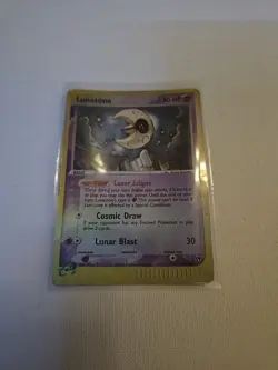 Pokemon TCG Lunatone EX Sandstorm 8/100 Reverse Holo Rare HP - Image 1