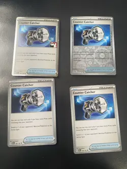 4x Counter Catcher 160/182 x4 - Paradox Rift - Pokemon TCG - Playset - NM - Image 1