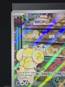 Pokemon Fidough 213/198 Illustration Rare Scarlet & Violet Base Set Holo NM - Image 5