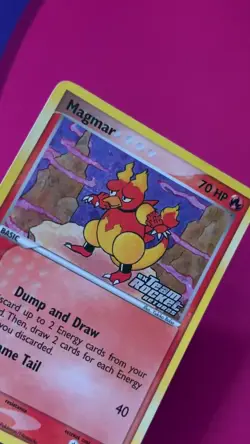 Magmar Reverse Holo 44/109 Ex Team Rocket Returns Pokemon Card - Image 2