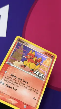 Magmar Reverse Holo 44/109 Ex Team Rocket Returns Pokemon Card - Image 5