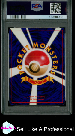ZAPDOS POKEMON #145 1997 JAP. FOSSIL HOLO JAPANISCH PSA 9 - Image 2