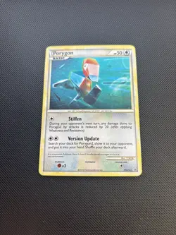 Pokemon Card HGSS22 Black Star Promo Porygon Heart Gold Soul Silver - Image 4