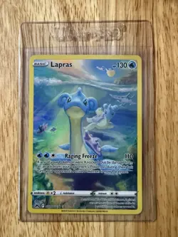 Lapras GG05/GG70 Crown Zenith: Galarian Gallery Holo Pokemon TCG SIR Rare - Image 1