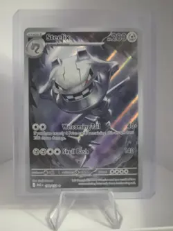 Pokemon TCG Steelix 150/132 Me01: Mega Evolution Holo - Image 1