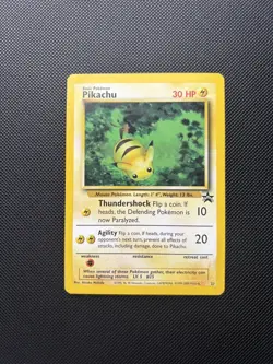 Pokemon Card Black Star Promo Pikachu 27 WOTC - Image 1