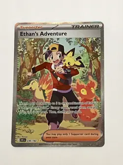Ethan's Adventure 236/182 Special Illustration Rare Pokemon Card - Image 1