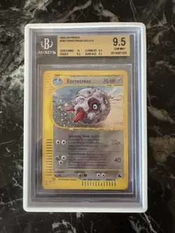 2003 Pokemon TCG Forretress Skyridge Holo Rare #H8/H32 Vintage HP Beckett 9.5 - Image 1