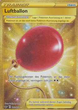 Luftballon - 213/202 SWSH01 Schwert & Schild - Secret Rare DE NM Pokemon - Image 1