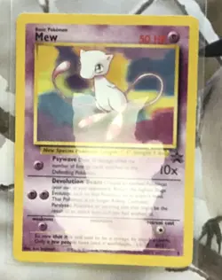 Mew 8 Wotc Promo Regular Pokemon Card - Image 1
