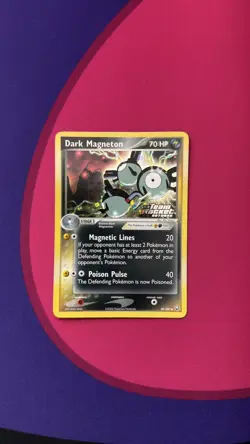 Dark Magneton Reverse Holo 39/109 Ex Team Rocket Returns Pokemon Card Stamped - Image 1