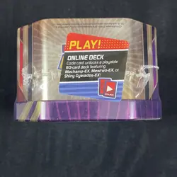 POKEMON 2016 XY Triple Power Mewtwo EX - Factory Sealed Collector Tin 820650801020 - Image 5