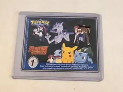 1999 Pokemon Burger King Perforated Charmander #04 - Image 2