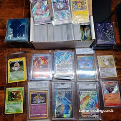 Pokemon Lot / Sammlung / Slabs Holos PGS AOG - Uber 1KG Karten DE, EN, Japanisch - Image 1