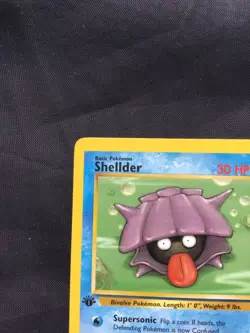 Pokemon Cards: Fossil 1st Edition Common: Shellder 54/62 - Image 2