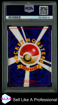 DARK ARBOK POKEMON #24 1997 JAP. ROCKET HOLO JAPANISCH PSA 8 - Image 2