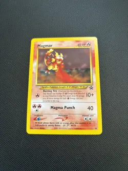Pokemon Card Black Star Promo Magmar 44 WOTC - Image 2