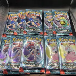 Pokemon TCG Scarlet & Violet Journey Together Pack Lot (10) New / Sealed - Image 1