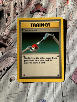 Maintenance | Base Set 83/102 | Vintage 1999 Pokemon Card | Excellent - Image 1
