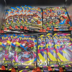 Pokemon TCG Mega Evolution Booster Pack Lot (15) New / Sealed - Image 1