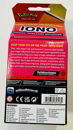 Pokemon TCG Iono Premium Tournament Collection (6 Packs) - Factory Sealed - Image 3