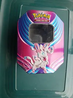Pokemon Evolution Celebration Tin -Sylveon GX XY Tin | Great Storage/Display - Image 1