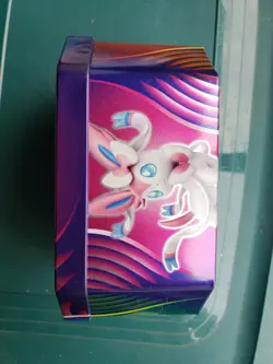 Pokemon Evolution Celebration Tin -Sylveon GX XY Tin | Great Storage/Display - Image 4