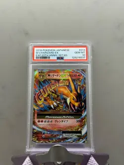 PSA 10 Pokemon M Charizard EX EXP 20th Anniversary 1st Ed Japanese Holo #013 - Image 1