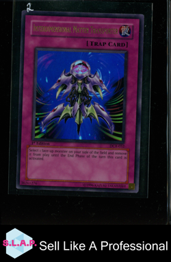 INTERDIMENSIONAL MATTER TRANSPORTER KONAMI DCR-052 1996 EN 1ST EDITION YUGIOH - Image 1