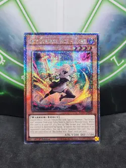 Yugioh Sky Striker Ace - Raye ALT ART RA04-EN026 Quarter Century Secret Rare NM - Image 1