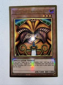 Yugioh: Exodia The Forbidden One - MGED-EN005 - Gold Rare - 1st Edition - NM - Image 1