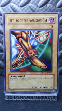 | Yugioh Left Leg of the Forbidden One DLG1-EN019 Common Dark Legends VLP 🔥 | - Image 1