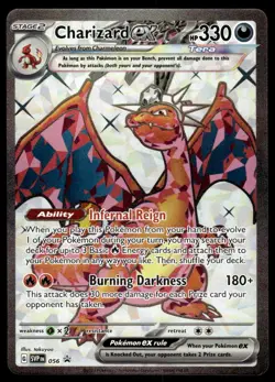 Pokemon TCG SV: Scarlet & Violet Promo Cards #056 Charizard EX - Image 1