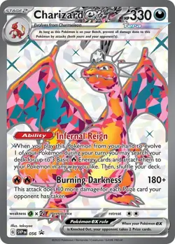 Pokemon TCG - Charizard ex - 056 - SV: Scarlet & Violet Promo Cards - Promo - NM - Image 1