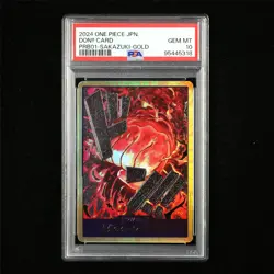 PSA 10 GEM MT 2024 One Piece JPN DON!! CARD PRB01-SAKAZUKI-GOLD - Image 2