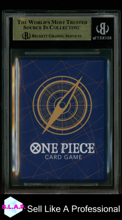 QUEEN R GIVE 1 OF YOUR 2022 ONE PIECE ROMANCE DAWN PRE ERRATA OP01097 BGS 9.5 - Image 2