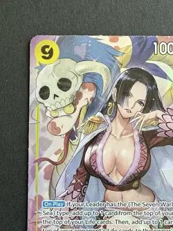 Boa Hancock (Alt Art) OP14-112 SR The Azure Sea’s Seven English One Piece TCG NM - Image 3