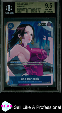 BOA HANCOCK ALT ART UC/(BT) 2022 ONE PIECE PARAMOUNT WAR JAP OP02059 BGS 9.5 - Image 1