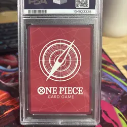 2023 One Piece Monkey D Luffy English Leader Alt Art OP05-060 PSA 10 Gem Mint - Image 4