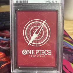 2023 One Piece Monkey D Luffy English Leader Alt Art OP05-060 PSA 10 Gem Mint - Image 5