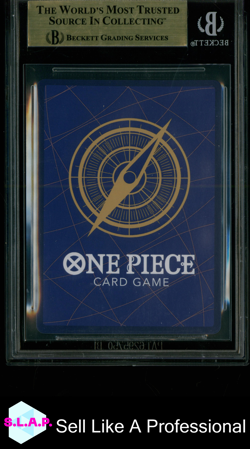 ZEFF R PAR/"AND TRASH 2..." 2023 ONE PIECE PILLARS OF STRENGTH OP03047 BGS 9.5 - Image 2