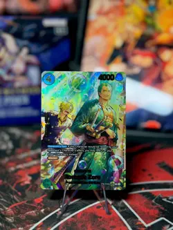 One Piece TCG SP PRB02-006 Roronoa Zoro OP14 Special Print Card Game CCG ENGLISH - Image 1