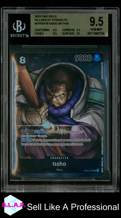 ISSHO SR PAR 2023 ONE PIECE PILLARS OF STRENGTH OP03078 BGS 9.5 - Image 1