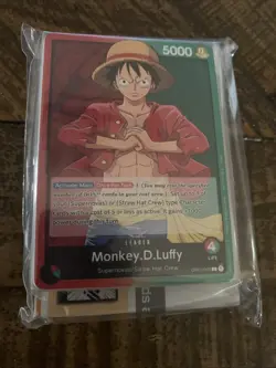 One Piece TCG Factory Sealed Monkey D. Luffy Demo Deck Brand New Post Errata - Image 1